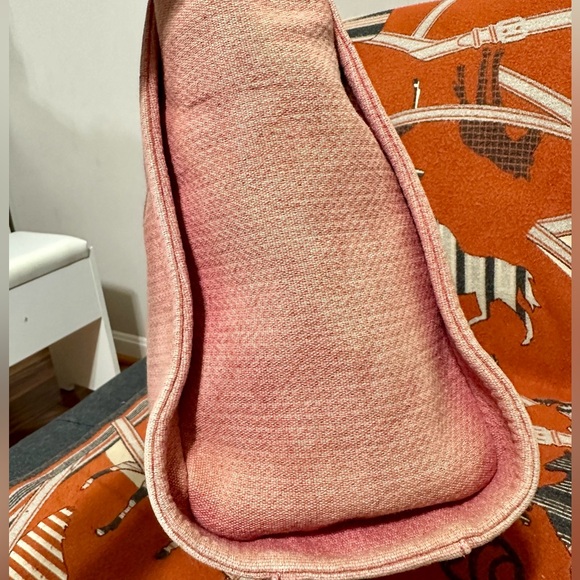 CHANEL ❤️🌟CC DEAUVILLE RED PINK TOTE BAG ⭐️ - Picture 5 of 14